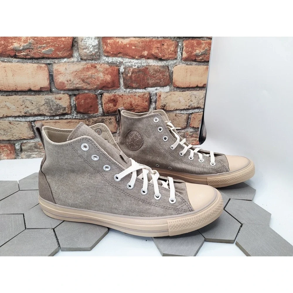 Converse‎ Chuck Taylor Hi Beige Cargo Mud A09123C Men Sz 11.5 Garden Club Rare